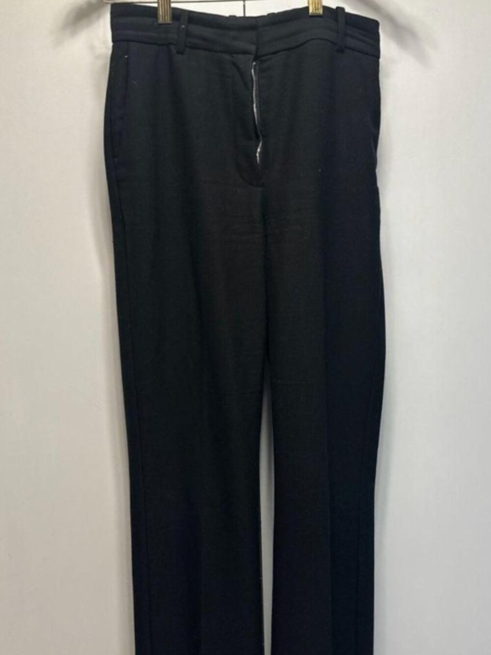 Babaton Atelier Black Straight Leg Trousers Size 6